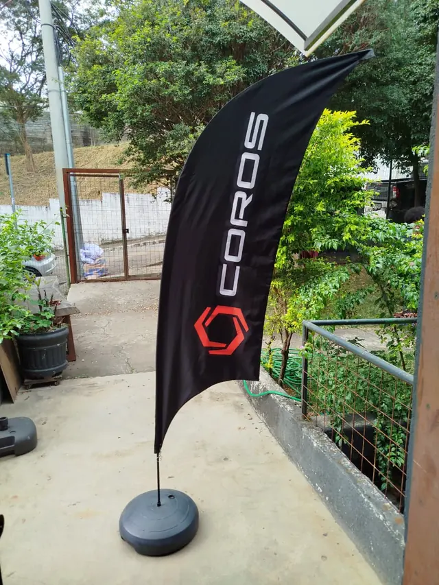 Windbanner FlagMax instalado em cliente, foto 5